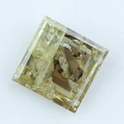 1.55 Ct Fancy Yellow Square Cut Loose Lab-Grown Diamond with Bright Color for Luxury Ring and Fine Jewelry