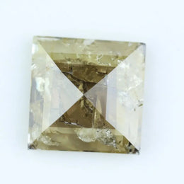 1.55 Ct Fancy Yellow Square Cut Loose Lab-Grown Diamond with Bright Color for Luxury Ring and Fine Jewelry