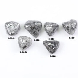 Grey colour diamond with smoky silver tones, showcasing elegant brilliance for luxury jewelry designs.