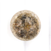 Fine 7.13Ct Natural Yellowish-Black Colored Diamond Round Brilliant Cut Diamond For Fine Jewelry 