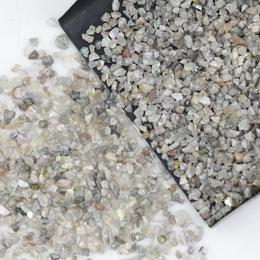 mixed color natural diamond chips for custom jewelry design