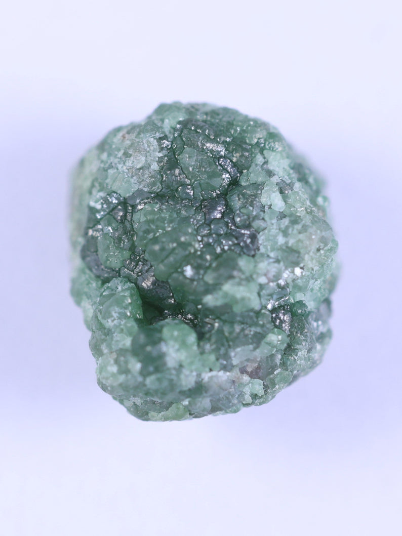 Natural Raw Diamond 2.58 Carat Green Diamond