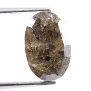 Five carat natural diamond showcased with exceptional size and sparkle. This real earth-mined diamond represents luxury, rarity, and high market value