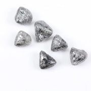 Grey colour diamond with smoky silver tones, showcasing elegant brilliance for luxury jewelry designs.