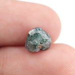 blue color rough diamonds stone unique and gems in the raw