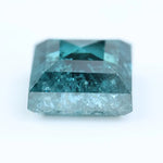 3.39 Ct Blue Table Cut Lab-Grown Diamond Loose Fancy Blue Stone for Elegant Engagement Ring