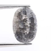 1.27 carat oval cut gray natural loose diamond displaying elegant fancy gray color and smooth brilliance, a refined fancy color diamond ideal for custom engagement rings, luxury jewelry settings, and bespoke diamond designs.