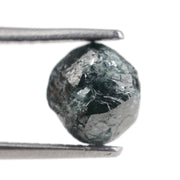 blue color raw diamond rough and rawdiamond