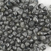 grey raw diamond specimen with natural rough uncut surface for collectors