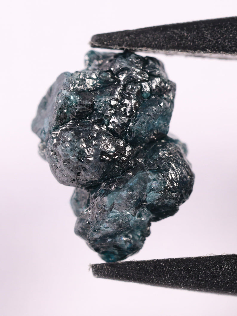 4.12 Carat Natural Raw Rough Diamond Loose Blue Color Diamond