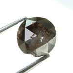 1.06ct grey black natural diamond rose cut rustic included loose diamond For handmade jewelry