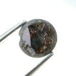 1.06ct grey black natural diamond rose cut rustic included loose diamond For handmade jewelry