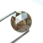 1.06 ct fancy brown grey natural diamond rose cut earthy tone loose diamond for jewelry making
