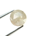 1.07 Ct Natural Champagne Tone Diamond Round Rose Cut Included Loose Gemstone 