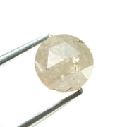1.07 Ct Natural Champagne Tone Diamond Round Rose Cut Included Loose Gemstone 