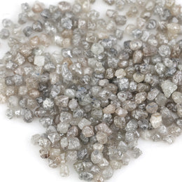 grey natural raw diamond with rough uncut surface for wholesale buyers
