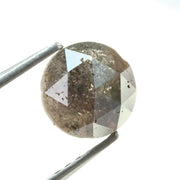 1.09ct grey brown natural diamond rose cut rustic Included loose diamond 