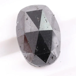 2.53 carat natural black oval cut diamond loose stone featuring premium fancy color and smooth oval shape. This earth-mined black diamond offers deep natural color, excellent durability, and elegant brilliance, making it ideal for custom rings, engagement jewelry, and luxury fine jewelry designs.
