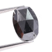 2.53 carat natural black oval cut diamond loose stone featuring premium fancy color and smooth oval shape. This earth-mined black diamond offers deep natural color, excellent durability, and elegant brilliance, making it ideal for custom rings, engagement jewelry, and luxury fine jewelry designs.