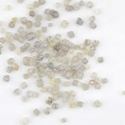 cube shaped natural raw diamond for jewelry making and custom designs
