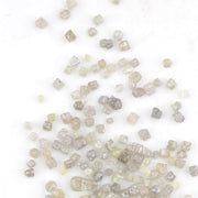 cube shaped natural raw diamond for jewelry making and custom designs