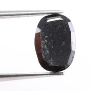 2.53 carat natural black oval cut diamond loose stone featuring premium fancy color and smooth oval shape. This earth-mined black diamond offers deep natural color, excellent durability, and elegant brilliance, making it ideal for custom rings, engagement jewelry, and luxury fine jewelry designs.