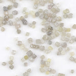 cube shaped natural raw diamond for jewelry making and custom designs