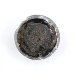 Natural 3.73Ct Loose Black Diamond Polised Diamond Round Brilliant Cut Diamond Use For Custom Jewelry Making 