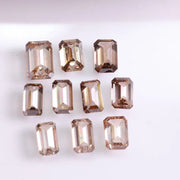 Brown Emerald Cut Lab Grown Diamond, Fancy CVD Loose Step Cut Diamond , Perfect for One Of a Kind Handmade Designs , Eco Friendly Diamonds