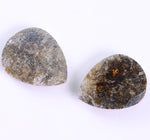 3.32 Ct Brown Colored Diamond Pear Cut Diamond Pair Salt And Pepper Diamond Use For Jewerly Unique Diamond 