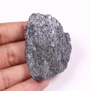 Premium black moissanite stone with flawless finish and faceted brilliance.