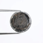 Natural 3.73Ct Loose Black Diamond Polised Diamond Round Brilliant Cut Diamond Use For Custom Jewelry Making 