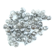 Shop Natural Grey White Rough Diamond Lot featuring mixed silver and smoky tones.