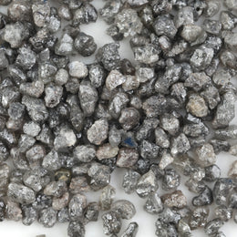 grey earth mined diamond with a natural uncut rough surface for jewelry making