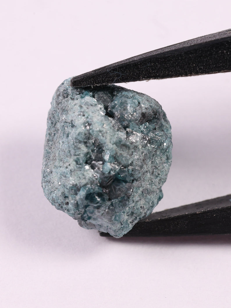 11.45 Carat Natural Raw Rough Diamond Loose Blue Color Diamond