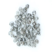 Shop Natural Grey White Rough Diamond Lot featuring mixed silver and smoky tones.