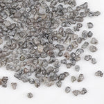 grey earth mined diamond with a natural uncut rough surface for jewelry making
