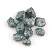 natural rough diamond, blue rough diamond, loose raw stone