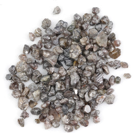 brown grey natural diamond with an untreated rough surface for jewelry creation