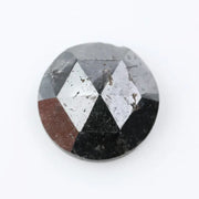 4.81Ct Natural Black Colored Diamond Loose Polised Diamond Round Shaped Diamond For Custom Jewelry 