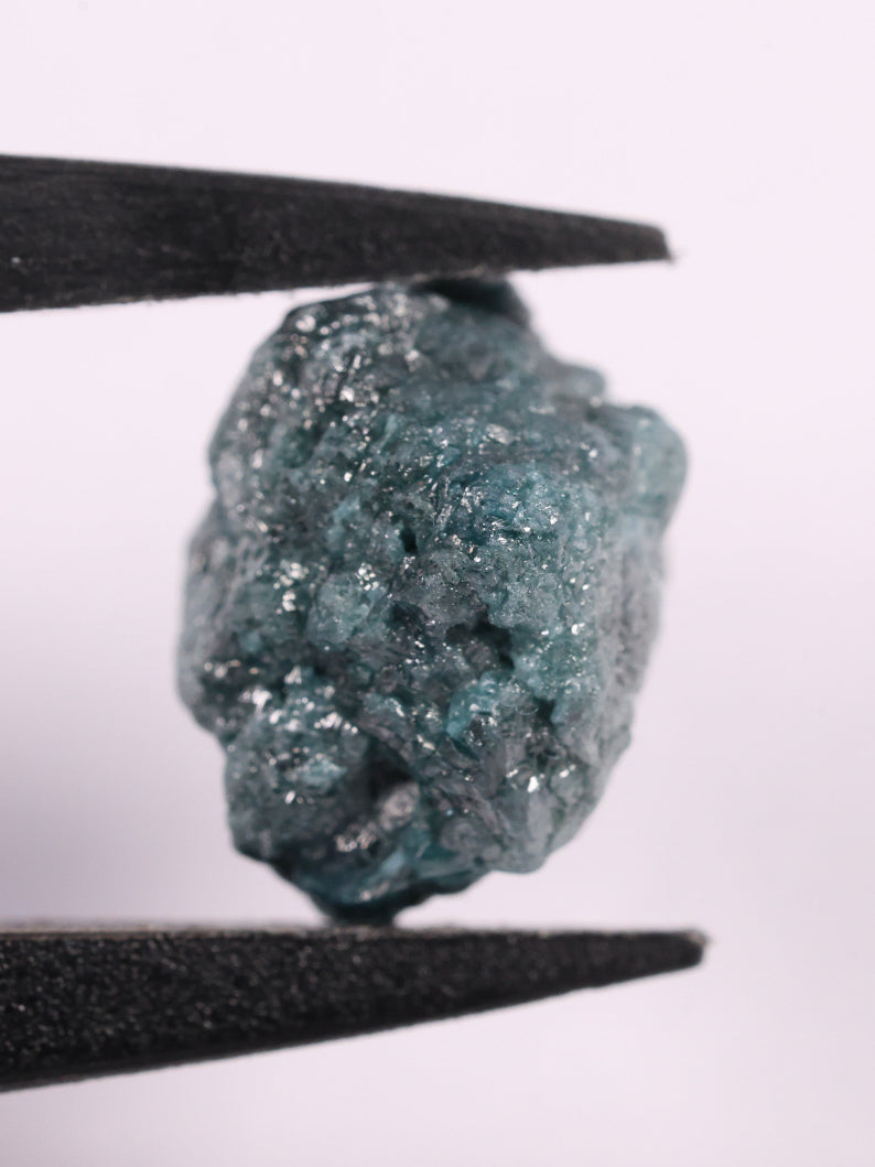 8.09 Carat Natural Raw Rough Diamond Loose Blue Color Diamond