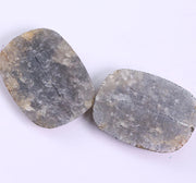 5.05 Ct Black Yellow Colored Diamond Use For Jewerly Oval Cut Diamond Pair Salt And Pepper Diamond Unique Diamond 