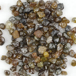 mixed color natural rough crystal pieces in raw loose form for jewelry designs