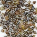 mixed color natural rough crystal pieces in raw loose form for jewelry designs