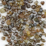 mixed color natural rough crystal pieces in raw loose form for jewelry designs