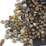 mixed color natural rough crystal pieces in raw loose form for jewelry designs