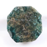 Premium natural blue Asscher shape diamond loose stone with rich blue color for bespoke jewelry.