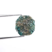 2.18 Ct Natural Blue Rough Diamond – Unique Faceted Raw Loose Diamond for Custom Jewelry