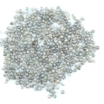 Natural gray silver diamond rough crystal with metallic shine and raw uncut texture