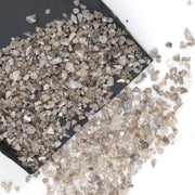 brown natural diamond chips with irregular raw surfaces for custom jewelry making